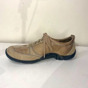 Women's Timberland Smartwool Leather Tan Tennis Shoe Size 6.5